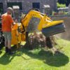Stronkenfrees SC-550H Herder-Fermex op tractor