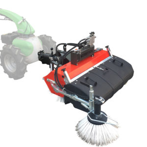 Veegmachine 37 cm met opvangbak Kersten 