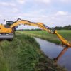 Maaikorf MRZ Herder op Liebherr graafmachine