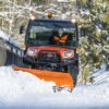 Sneeuwruimschild Kersten voor tuinbouwtractoren - sneeuwschuif