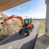 Herder OB onkruidborstel op Doosan graafmachine