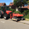 Hoaf Weedstar 50i onkruidbrander op Massey Ferguson tractor