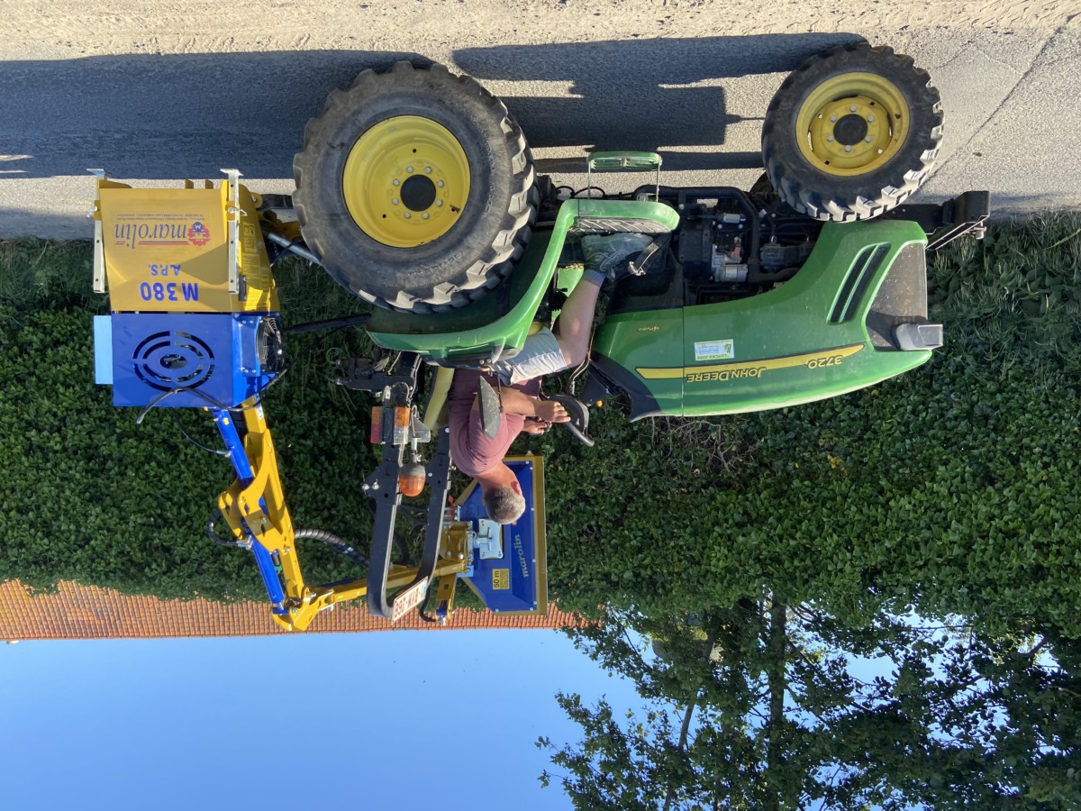 Marolin M 380 op John Deere tractor - Dries Demyttenaere