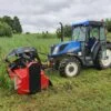 Votex Landmaster klepelmaaier op New Holland tractor