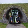 Maaiarm Scorpion 430 S PLUS Greentec op John Deere tractor - armmaaier voor achter of frontmontage