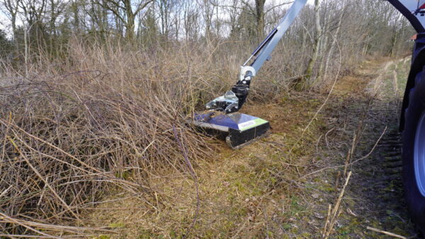 Greentec verbrijzelaar met losse messen of kettingen RX - Greentec débroussailleuse RX